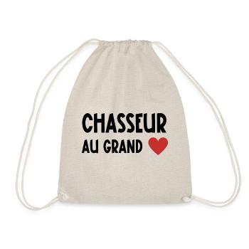 chasseur au grand cœur - Sac de sport léger - nature - Devant
