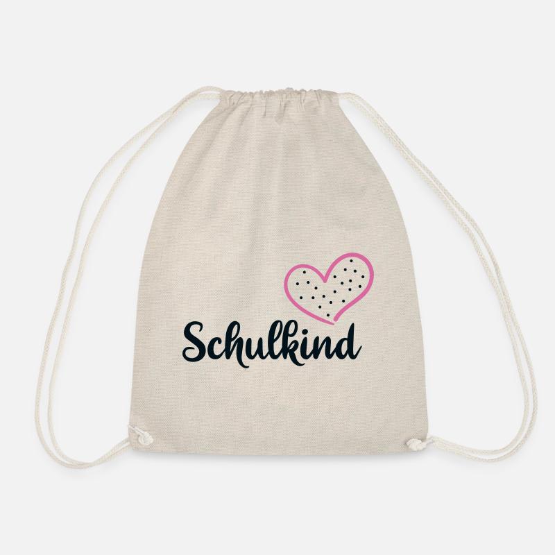 Schulkind - Turnbeutel - Natur