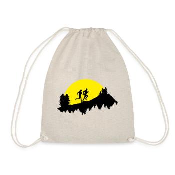 Trail running, Couple - Sac de sport léger - nature - Devant