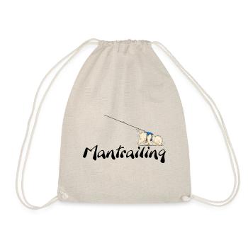 Mantrailing3 2 - Turnbeutel - Natur - Vorne