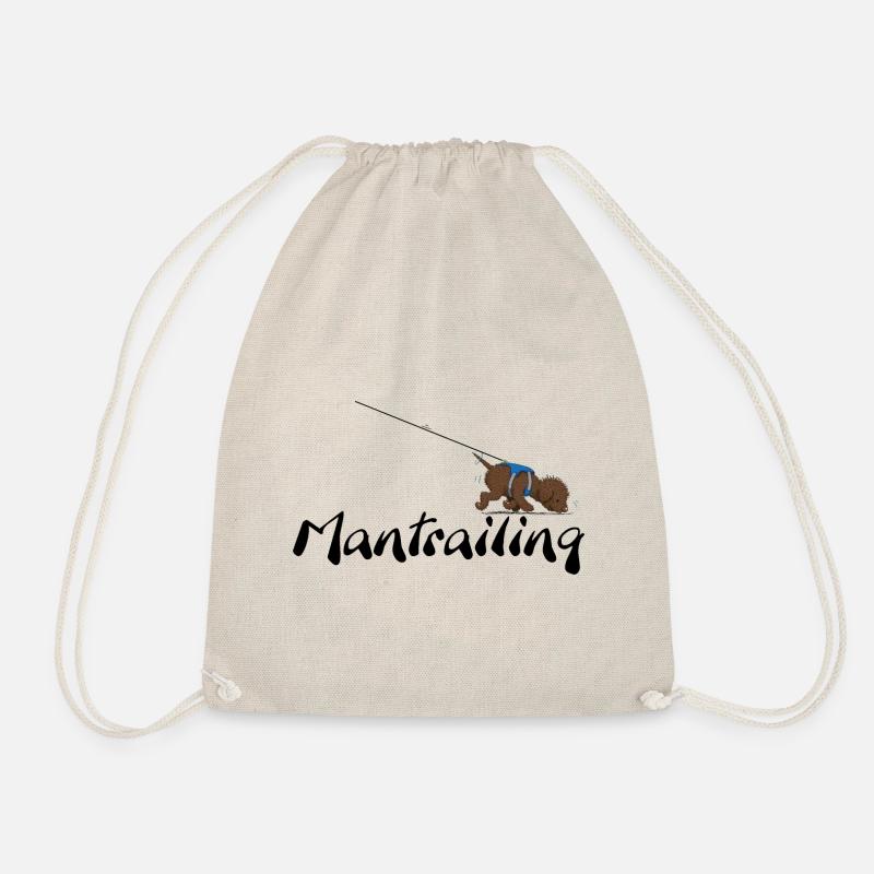 Mantrailing3 3 - Drawstring Bag - nature
