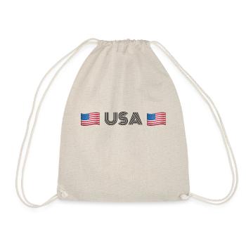 USA - Turnbeutel - Natur - Vorne
