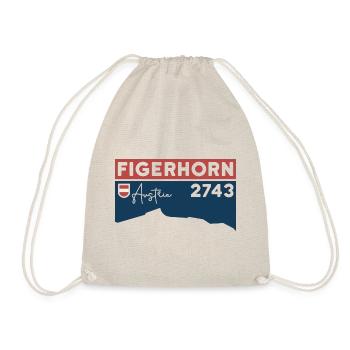Figerhorn Sunrise Ascent Hike Hiking - Drawstring Bag - nature - Front