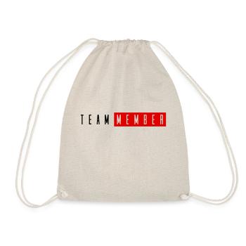 Team Member 2 - Drawstring Bag - nature - Front