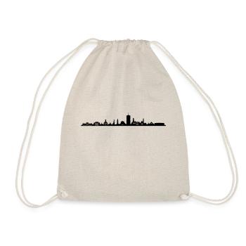 Skyline - Augsburg - Turnbeutel - Natur - Vorne