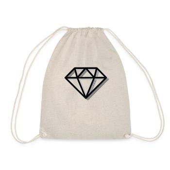 diamant symbole - Sac de sport léger - nature - Devant