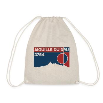 Aiguille du Dru Mont Blanc Massif Hiking Trekking - Drawstring Bag - nature - Front