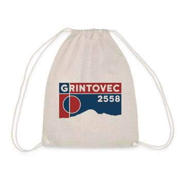 Grintovec Kranjska Gora Climbing Souvenir Hiking - Drawstring Bag - nature - Front
