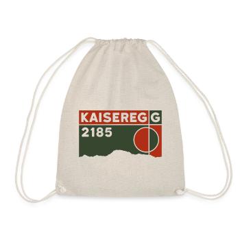 Kaiseregg Schwarzsee Hike Kinderland Souvenir - Drawstring Bag - nature - Front