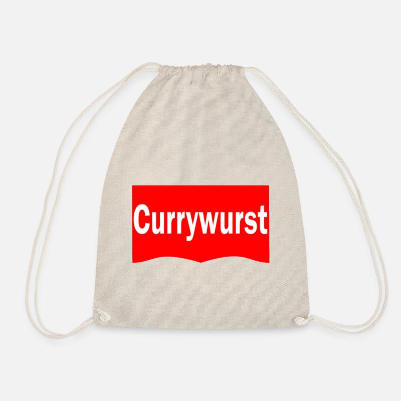 Currywurst - Turnbeutel - Natur