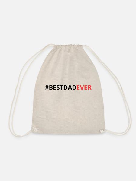 #BESTDADEVER - Turnbeutel - Natur