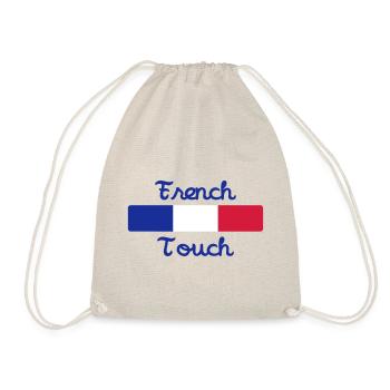 French Touch / France - Drawstring Bag - nature - Front