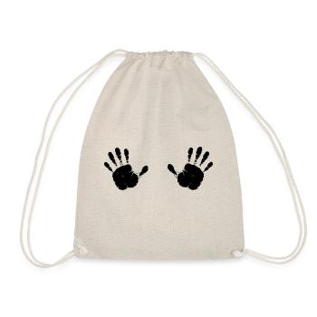 Mains empreintes - Sac de sport léger - nature - Devant