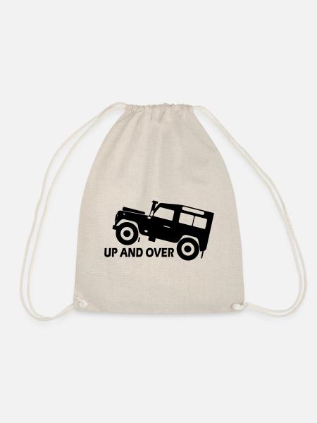 Up and Over Landy - Turnbeutel - Natur