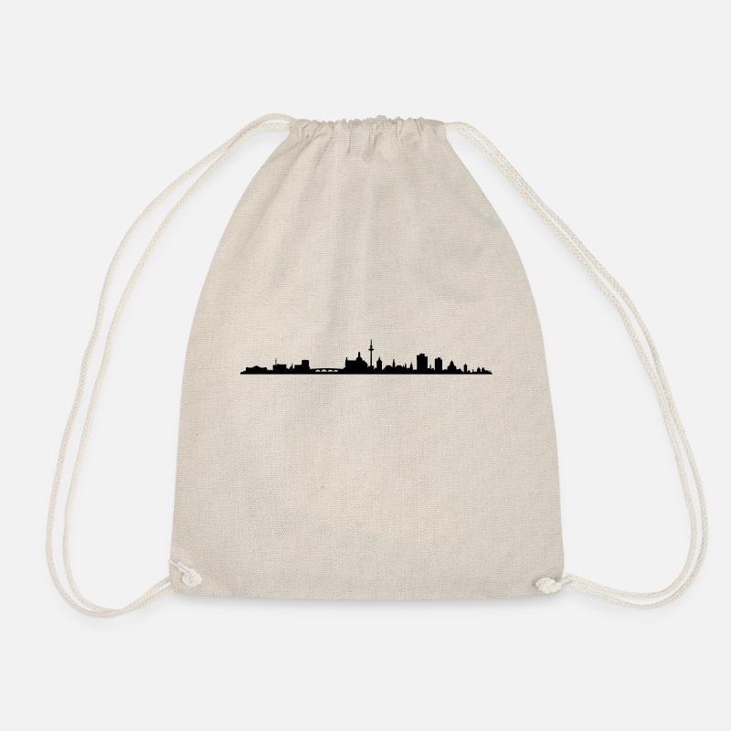 Skyline - Mannheim - Turnbeutel - Natur