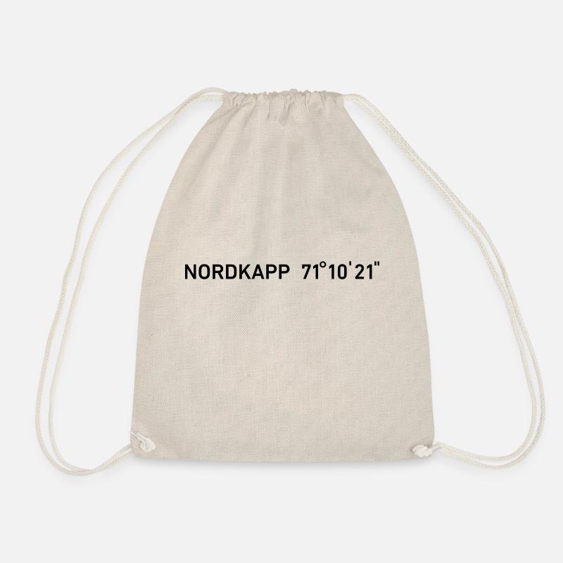 Nordkapp without Globus - Drawstring Bag - nature