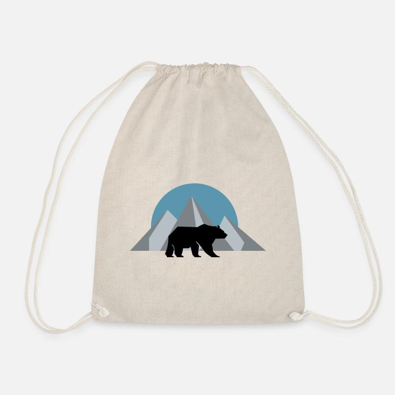 Bear - Turnbeutel - Natur