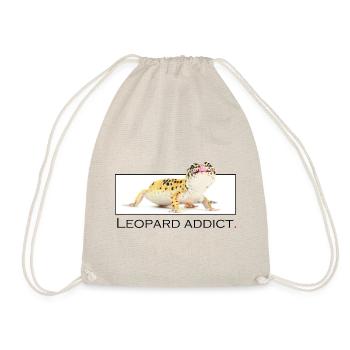 Leopard addict - Drawstring Bag - nature - Front