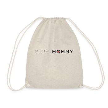 SuperMommy Mama T-shirt - Sac de sport léger - nature - Devant