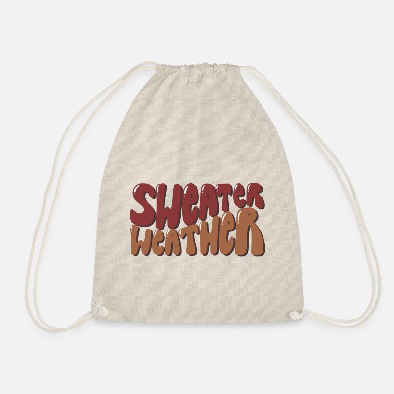 Sweater Weather - Turnbeutel - Natur