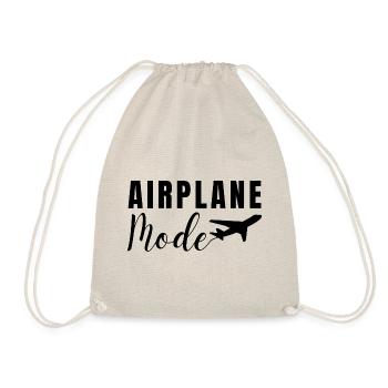 AIRPLANE MODE. TRAVEL HOLIDAY - Drawstring Bag - nature - Front