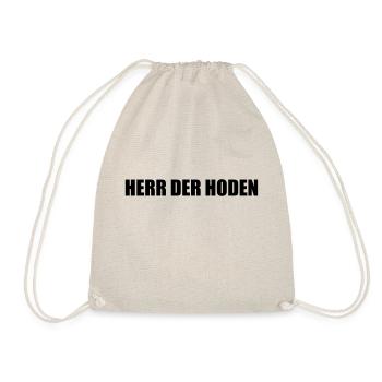 Herr Der Hoden - Turnbeutel - Natur - Vorne