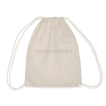 Gardemaedchen - Turnbeutel - Natur - Vorne