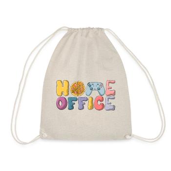 Home office - Drawstring Bag - nature - Front