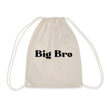 BIG BRO. BIG BROTHER - Drawstring Bag - nature - Front