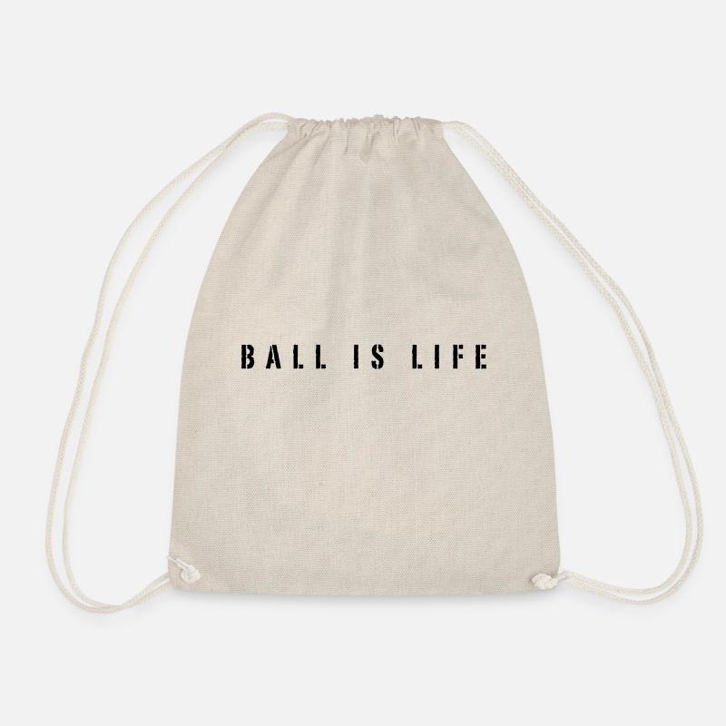 Basketball Is Life - Turnbeutel - Natur