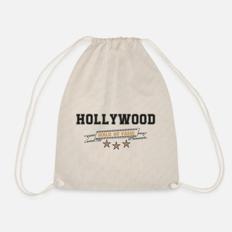 Hollywood - Drawstring Bag - nature