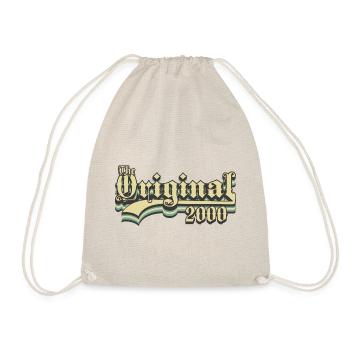 Né en 2000 l’original - Sac de sport léger - nature - Devant