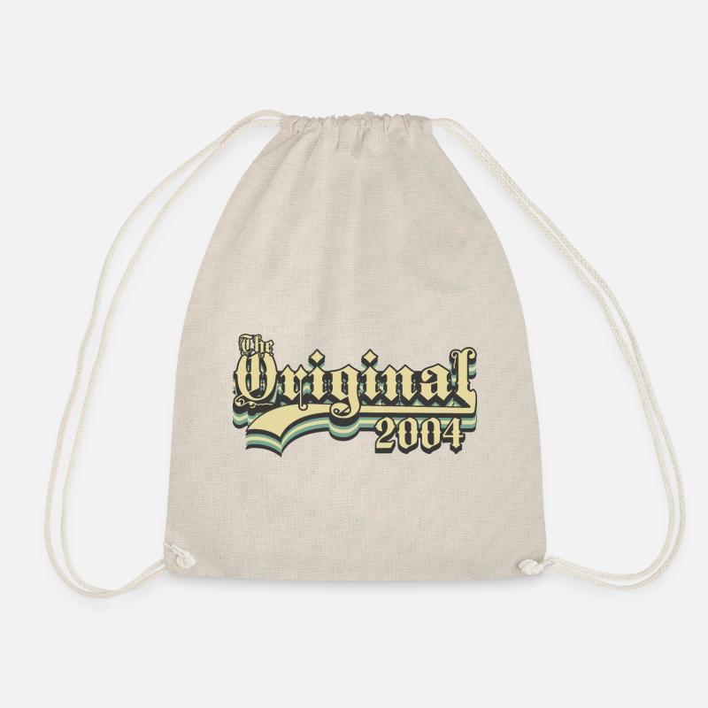Born in 2004 the original - Drawstring Bag - nature