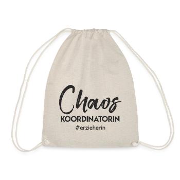 Erzieherin - Chaos Koordinatorin - Turnbeutel - Natur - Vorne