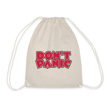 113 Don't Panic - Turnbeutel - Natur - Vorne