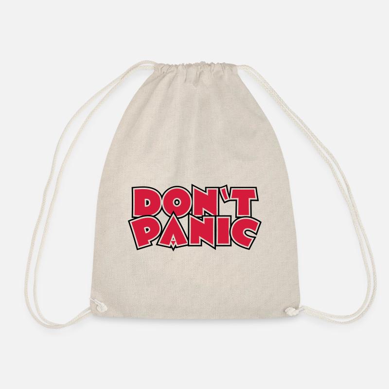 113 Don't Panic - Turnbeutel - Natur