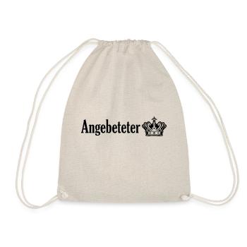Angebeteter - Turnbeutel - Natur - Vorne