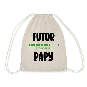 futur papy - Sac de sport léger - nature - Devant