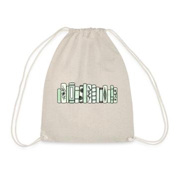 Livres Pastel Vert - Sac de sport léger - nature - Devant