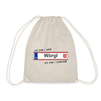 Wörgl - do bin i her - do bin i dahoam - Turnbeutel - Natur - Vorne