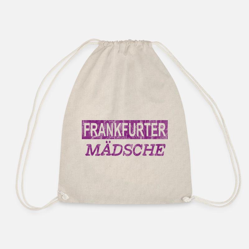 Frankfurter Mädsche V2 - Turnbeutel - Natur