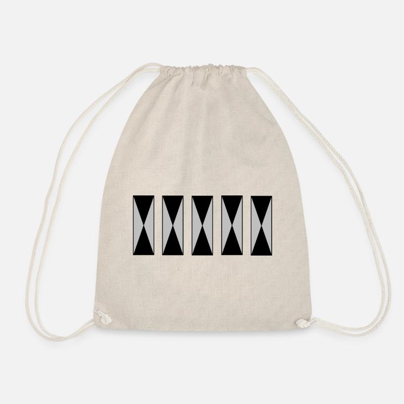 simple and unique - Drawstring Bag - nature