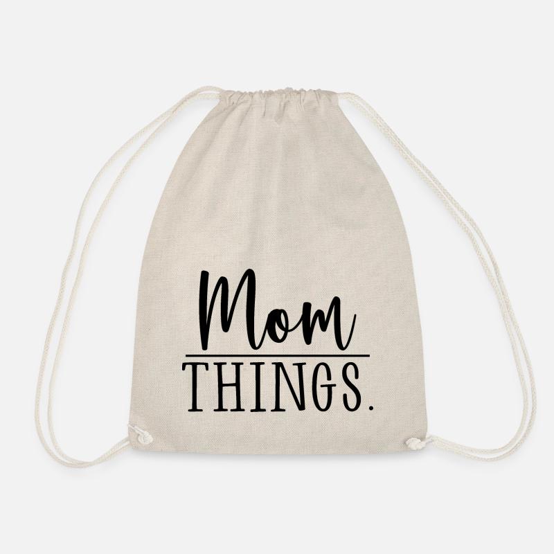 Mama Dinge - Turnbeutel - Natur