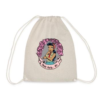 Pin Up Classic - Turnbeutel - Natur - Vorne