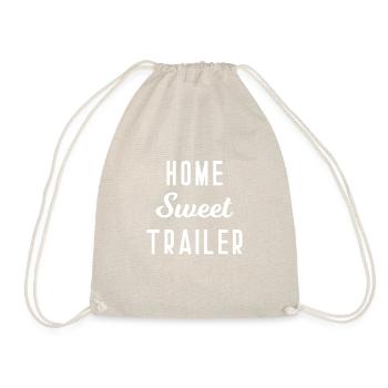 Maison douce caravane camping car - Sac de sport léger - nature - Devant