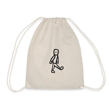 Marcher comme ... waht?! - Sac de sport léger - nature - Devant