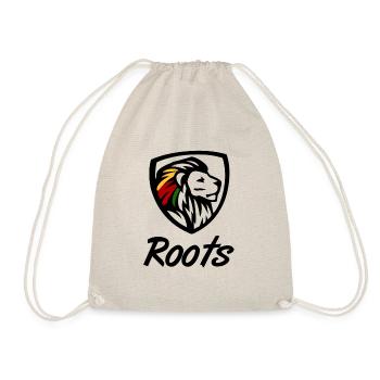 Racines Rasta reggae. Rastafari et le lion - Sac de sport léger - nature - Devant