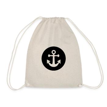 anchor - Drawstring Bag - nature - Front