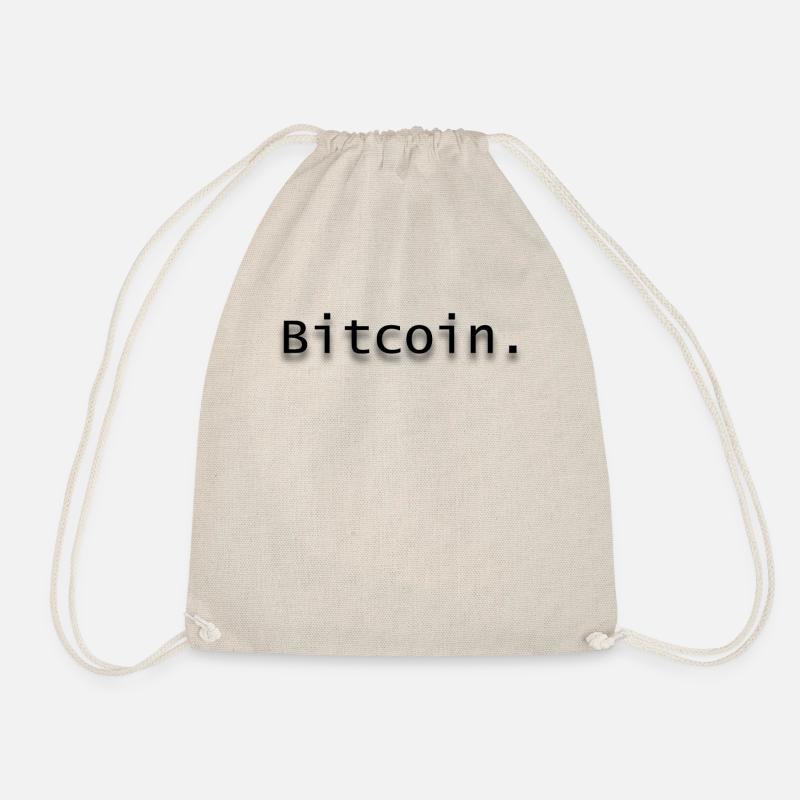 Bitcoin. - Turnbeutel - Natur