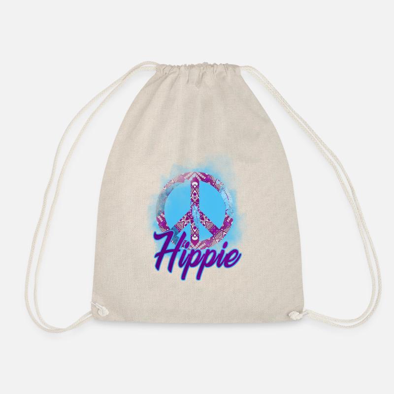 hippie - Turnbeutel - Natur